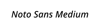 Noto Sans Medium