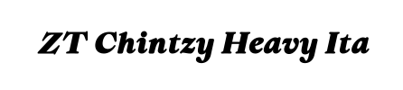 ZT Chintzy Heavy Ita