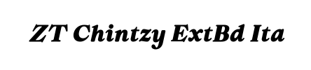 ZT Chintzy ExtBd Ita